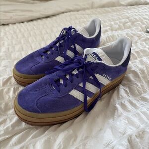 Adidas Gazelle Purple Shoes